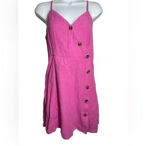 American Eagle dress size small bright‎ pink summer dress 🩷🩷🩷